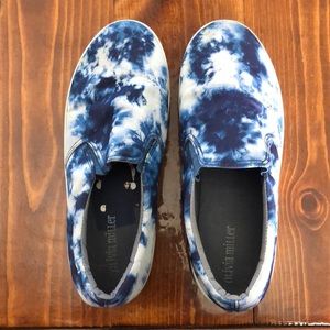 🤩SALE 🤩 Olivia Miller Blue Tie Dye Slip On Shoes